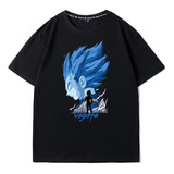 Playera Manga Corta De Algodón Dragon Ball Prince Vegeta