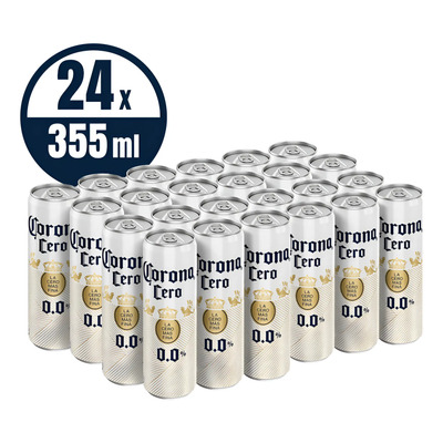 Cerveza Corona Cero 24 Latas 355ml | MercadoLibre