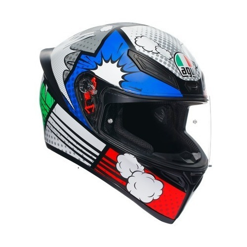 Casco Agv K1 Bang Matt Italy/blue