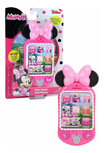 Minnie Bow-tique Why Hello - Teléfono Celular Con Luces Y So