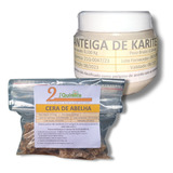 Cera De Abelha 100gr + Manteiga De Karité 100gr 100% Puro