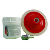 Oxido De Cerio 100g Disco De Fieltro Y Adaptador M14 Taladro