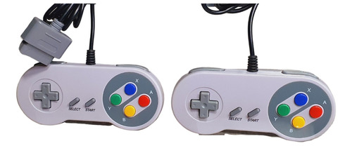 Controle Super Nintendo - Par De Controles Snes S/ Juros