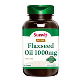 Sunvit Flaxseed Oil 1000 Mg 60 Caps Aceite De Linaza Omega