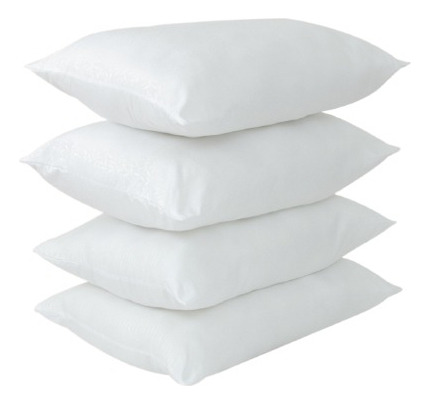 Almohadas Set X 4 K-line Blanca 45 X 65 Cm Color Blanco