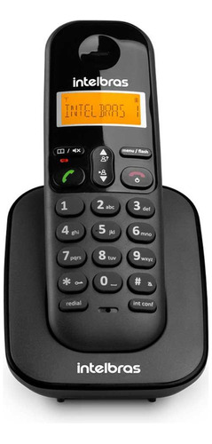 Telefone Ramal Sem Fio Digital Intelbras Ts3111 - Preto