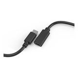 Cable Alargue Usb C Mac Hem 1 Mt Gen.3.2 10gbps Color Negro