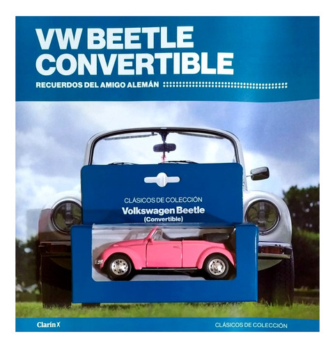 Autos Clasicos De Coleccion Esc 1:38 N° 05 Volkswagen Beetle