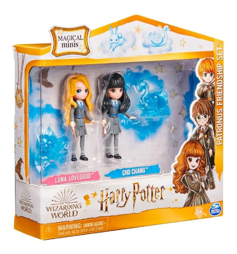 Harry Potter Mini Figuras Luna Lovegood Y Cho Chang