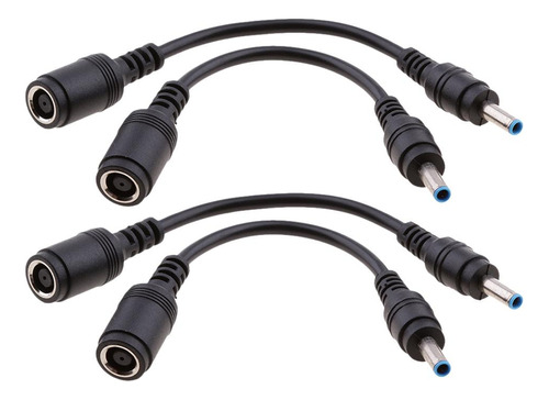 2x 2 Unidades Cables Con Dc De 4.5x3.0mm
