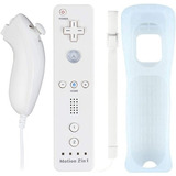 Control Remoto + Motion Plus + Nunchuk Para Nintendo Wii