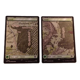 2 Cartas Magic Lord Of The Rings Forest Lands Mtg Lotr
