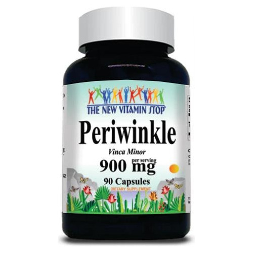 Vitamins Because I Periwinkle I 900mg I 90 Capsules I Usa
