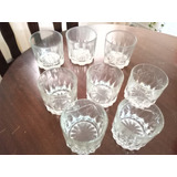 Vasos Whisky Retro X 8 (5 Labrados Y 3 Lisos) Retiro Persona