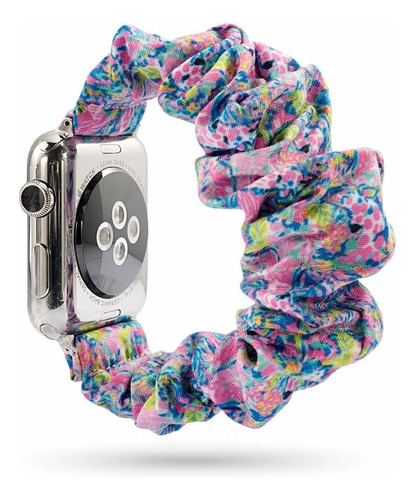 Correa Scrunchie Elastica Premium Para Apple Watch