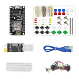 Placa De Desarrollo Esp8266 Cp2102 Nodecu Lua V3 Esp-12e