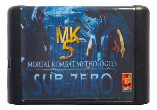 Mortal Kombat Mythologies Sub Zero Mk5 Mega Drive Genesis