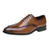 Zapatos Cafes Hombres Retro Office Shoes Gentleman Derby