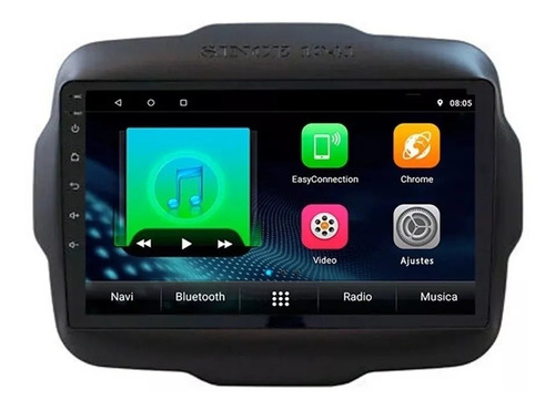 Central Multimedia Jeep Renegade 2015-2020 (gps Android)