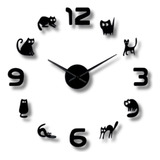 Reloj De Pared Mod Mascotas2 Hechos En Madera 3d