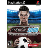 Pes 2008 - Ps2 Midia Fisica Original