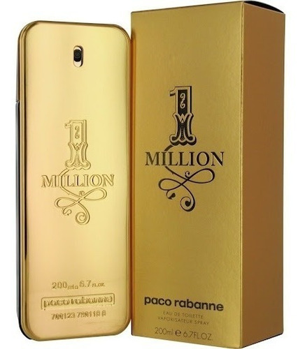 Perfume 1 Million 200ml Original Lacrado Selo Adipec