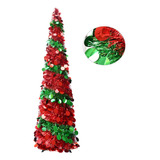 5ft Tinsel Árbol De Navidad Árbol De Navidad Plegable [u [u]