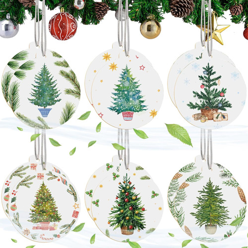 12 Bolsitas Decorativas De Navidad Con Fragancia, Ambientado