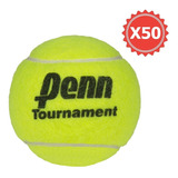 Pelota Tenis Penn Tournament X 50 Sello Negro All Court
