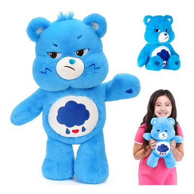 Oso Cariñoso De Peluche Azul Gruñón, Peluche Azul, Osito Y