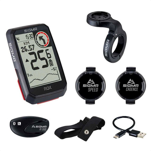 Ciclocomputadora Gps Sigma Rox 4.0 Sensor Set