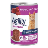 Agility Gato Adulto Higado Vacuno 340gr Universal Pets