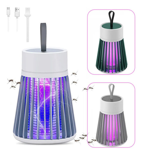 Mata Muriçoca Eletrico Luz Ultravioleta Usb Silencioso Mosca