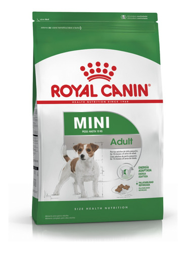 Alimento Royal Canin Mini Adult 1kg.