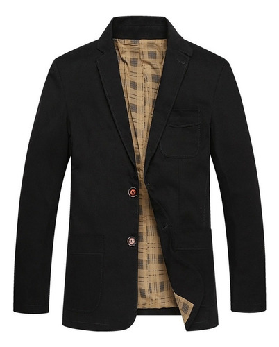 Blazer Casual De Hombre 100% Algodón