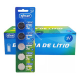 Caixa Fechada Bateria Cr2025 3v C/ 20 Cartela 5 Unidade Cada