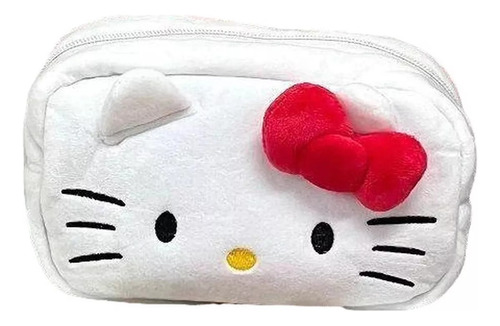 Cosmetiquera Hello Kitty Estuchera Felpa 