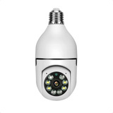 Câmera Ip Segurança Lâmpada Espiã Yoosee Panorâmica Wifi1080