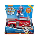 Paw Patrol Vehiculo Med C/ Figura Marshall Original