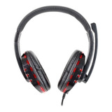 Audífonos Gamer Misik Mh688 Negro Alámbricos