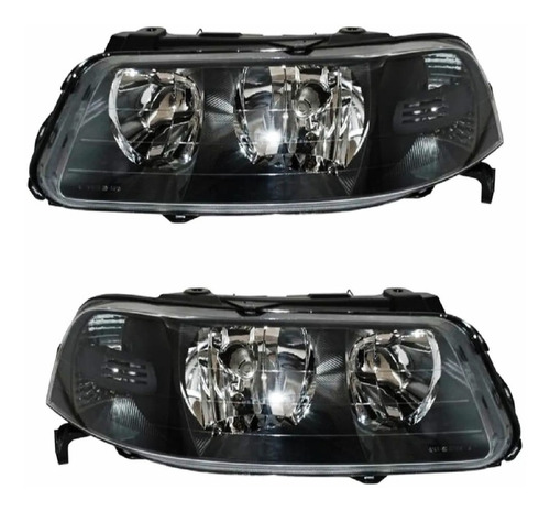 Par De Faros F/negro Pointer Gti 2000-2001-2002-2003 Opt