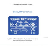 Ups Cdp On-line Upo11-3 De 3000va 3kva 2700w 4 Tomas 120v