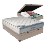 Cama Box Com Baú Casal E Colchão Freedom Ortobom D33