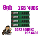 Memoria Ram Ddr2 667mhz 8gb (4x2gb) Pc2-5300 Yongxinsheng