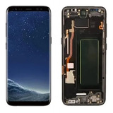 Tela Frontal Display Para S8+ Plus Sm-g955 Com Aro + Cola