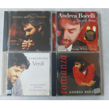 Cd Lote Andrea Bocelli Original 8 Discos 