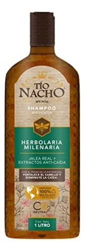 Shampoo Tío Nacho Herbolaria Mexicana Con Jalea Real 1 Litro