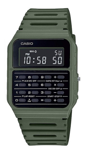 Reloj Casio Ca-53wf-3b Calculadora Original Garantia 12 Mese