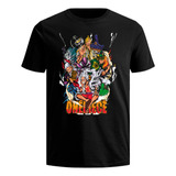 Playera One Piece Anime Manga Buggy Clown Luffy Gear 5