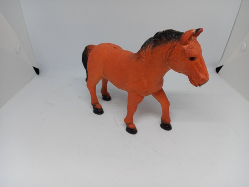 Caballo N Figura Granja Escala 20a27cm Juguete Goma Anim